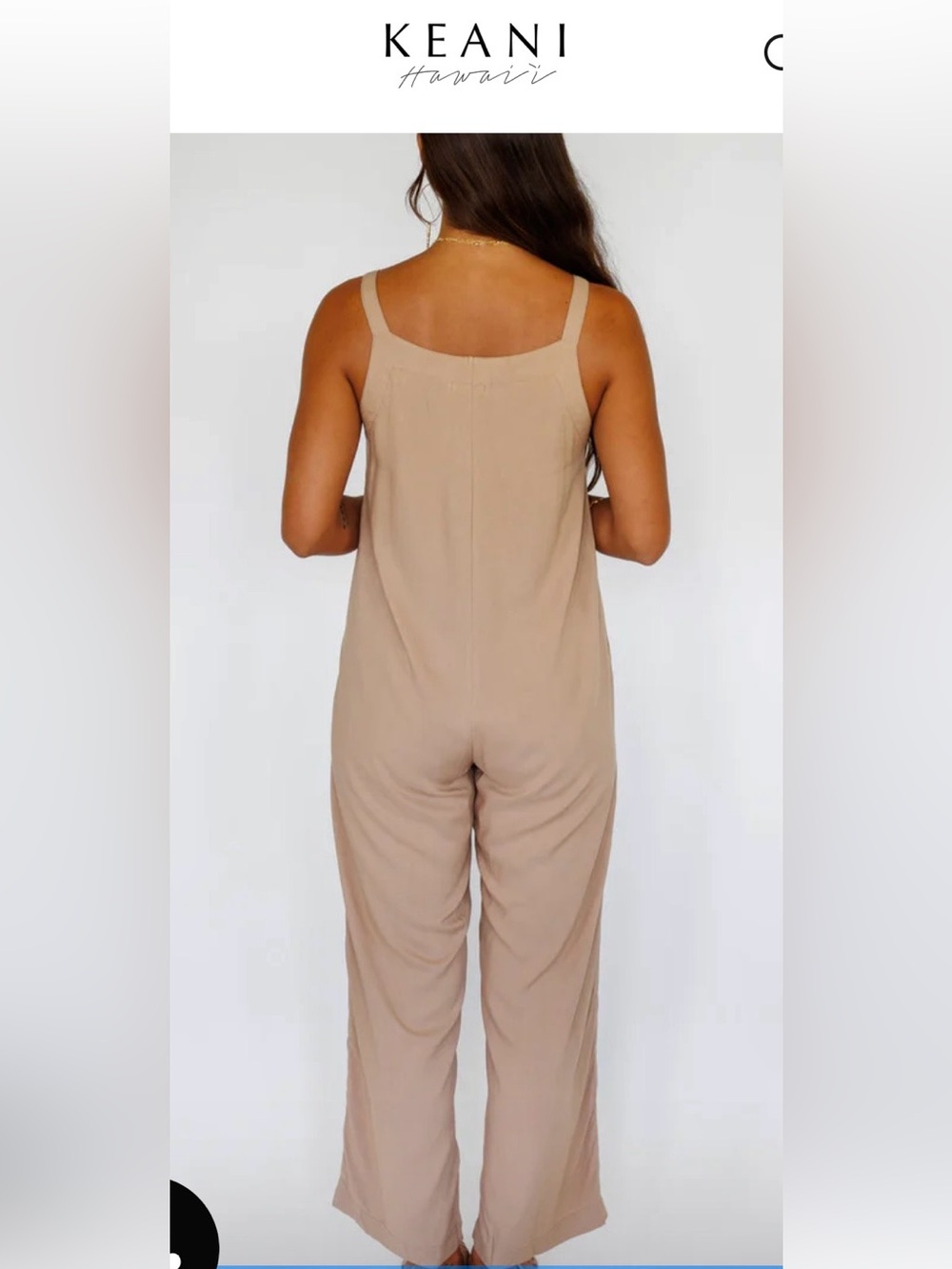 NWT Khush by Keani Hawaii Safari Jumpsuit Size Medium - Picture 6 of 11